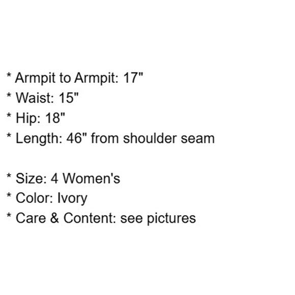 Evenings by Pantagis Gown Womens 4 Ivory Lace Dress Lined Bubble Hem Vintage 80s - Picture 4 of 13